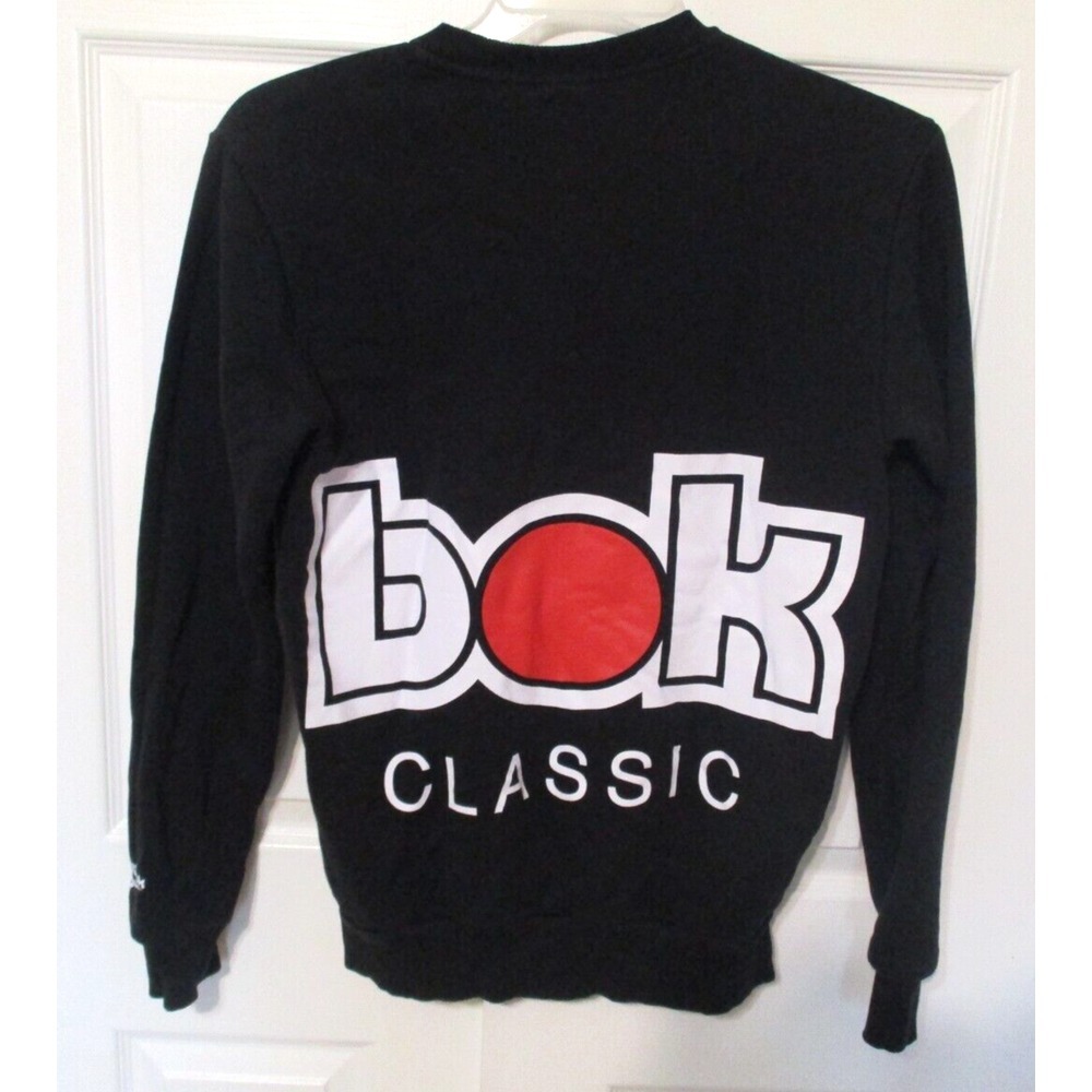 Vintage Y2K Reebok Classics International Red Button Sweatshirt size Small